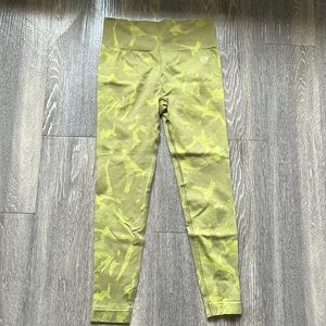 gymshark womens camo leggings seamless